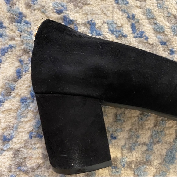 Cole Haan Black Suede Block Heels / SIZE 10 / - Picture 8 of 10